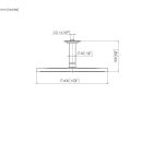 Dornbracht 28699970-26 RB m.Deckenanb. SERIENSPEZIFISCH
