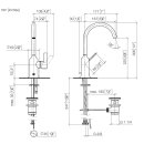 Dornbracht 33500809-42 WT-EHM mit Ablaufgarnitur VAIA