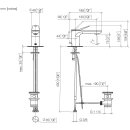 Dornbracht 33500845-99 WT-EHM mit Ablaufgarnitur LISSE