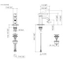 Dornbracht 33505809-42 WT-EHM mit Ablaufgarnitur VAIA