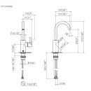 Dornbracht 33525661-99 WT-EHM ohne Ablaufgarnitur META