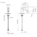 Dornbracht 33526662-27 META SLIM WT-EHM ohne Ablaufgarnitur