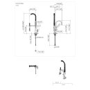Dornbracht 33880888-19 Einhebelmischer Profi TARA 33880888