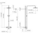 Dornbracht 34459979-27 Shower Pipe SERIENSPEZIFISCH 34459979