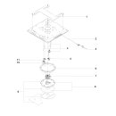 Dornbracht 35750970-00 AQUAHALO UP-Deckeneinbaukasten
