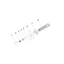 Dornbracht 36210980-27 inverseur encastr&eacute; trois voies SYMETRICS