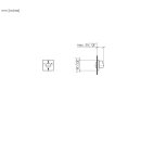 Dornbracht 36210985-27 UP-Dreiwege-Umstellung SYMETRICS
