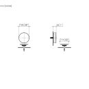 Dornbracht 36243970-26 Ab- und &Uuml;berlaufgarnitur