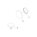 Dornbracht 36243970-42 Ab- und &Uuml;berlaufgarnitur