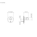 Dornbracht 36501979-26 xTOOL UP-Therm. SERIENSPEZIFISCH