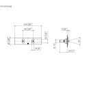 Dornbracht 36513979-42 WATER FAN vertical UP-Seitenbrause