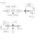 Dornbracht 36702819-42 WT-Wandbatt. ohne Ablaufgarnitur VAIA