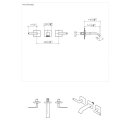 Dornbracht 36707671-93 WT-Wandbatt. ohne Ablaufgarnitur IMO