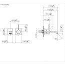 Dornbracht 36861671-93 WT-Wand-EHM ohne Ablaufgarnitur IMO