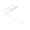 Dornbracht 83045892-27 Badetuchhalter TARA 83045892 Light