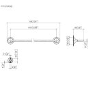 Dornbracht 83060809-42 Badetuchhalter VAIA 83060809 Bronze