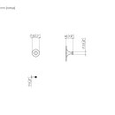 Dornbracht 83251809-42 Haken VAIA 83251809 Bronze geb&uuml;rstet