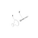 Dornbracht 83251809-42 Haken VAIA 83251809 Bronze geb&uuml;rstet