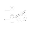 Dornbracht 83400979-26 Glashalter, Wandmodell SERIENNEUTRAL