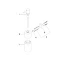 Dornbracht 83435970-42 Spender, Wandmodell SERIENNEUTRAL