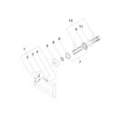 Dornbracht 83500979-99 Support pour rouleau de papier SP&Eacute;CIFIQUE &Agrave; LA S&Eacute;RIE