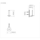 Dornbracht 83590976-00 Reserve-Papierrollenhalter