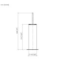 Dornbracht 84910979-42 Toiletten-BG SERIENSPEZIFISCH