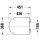 DURAVIT 0023390000 Univ.WC-Sitz D-shaped Tief 451mm &Uuml;lap