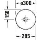 DURAVIT 2660023200 Sivida ASB rund 300mm,DuroCast Plus