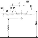 DURAVIT 2680123200 Sivida SET,ASB r.400 Wei&szlig; Sdm.
