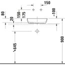DURAVIT 268021FI00 Sivida SET,ASB 2r.400...
