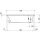 DURAVIT 700671000000000 D-Code BW, 1700x750mm,Innentief. 450