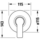 DURAVIT DC4210007010 D-Code Einhebel-Brausemischer UP Set