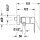 DURAVIT DC4230001010 D-Code Einhebel-Brausemischer Aufputz