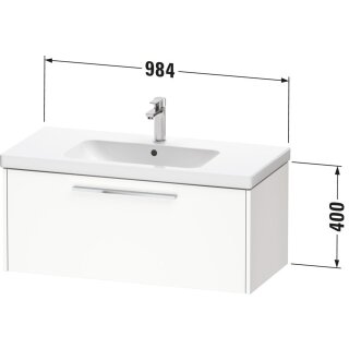 DURAVIT DC46680BD910000 D-Code WTU Wandh. Auszug 1,
