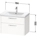DURAVIT DC46720BD430000 D-Code WTU Wandh. Schubk. 2,