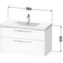 DURAVIT DC4673010550000 D-Code WTU Wandh. Schubk. 2,