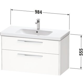 DURAVIT DC46730BD430000 D-Code WTU Wandh. Schubk. 2,