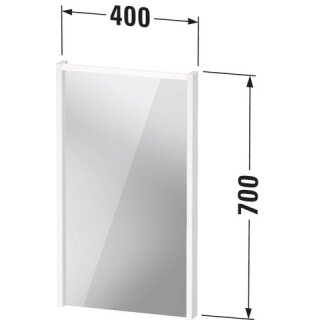 DURAVIT DC7075022220000 D-Code Spiegel, m.LED Bel.,