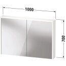 DURAVIT DC7107018181000 D-Code SPS m.LED Bel., T&uuml;ren 2,