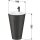DURAVIT S19512O34400010 Starck 1,c-bonded Set Bds,Schwarz Hgl