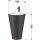 DURAVIT S19512O34400010 Starck 1,c-bonded Set Bds,Schwarz Hgl