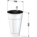DURAVIT S19514O10980010 Starck 1,c-bonded Set Bds,Nachtbl.Sdm