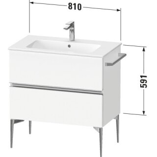 DURAVIT SV4644010220000 Sivida WTU 810x591x477mm, f. Bodenst.