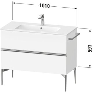 DURAVIT SV4645010550000 Sivida WTU 1010x591x477mm,f. Bodenst.