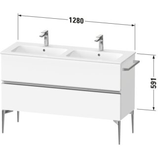 DURAVIT SV4647010550000 Sivida WTU 1280x591x477mm,f.Bodenst.