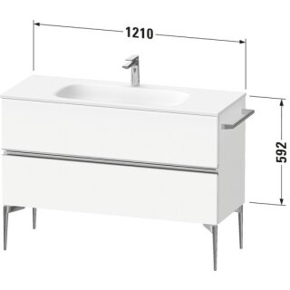 DURAVIT SV4653010490000 Sivida WTU 1210x592x477mm,f. Bodenst.
