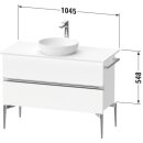 DURAVIT SV46590BD550000 Sivida WTU 1045x548x475mm,f.Bodenst.
