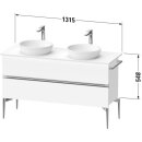 DURAVIT SV46610BD550000 Sivida WTU 1315x548x475mm,f.Bodenst.