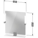 DURAVIT SV7421010550000 Sivida Spiegel 650x650x36,LED,Dimmf.